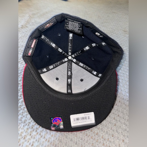 Memphis REDBIRDS Minor League Baseball Marvel New Era 59 Fifty Fitted Hat NWT - Picture 5 of 6